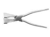 Seaming pliers with lap joint, straight