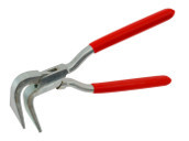 Tinsmith's seaming pliers, 90° angle with box joint