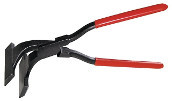 Tinsmith's seaming pliers, 45° angle