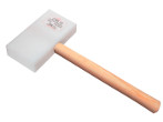 Plastic faced hammer rectangular