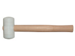 Plastic faced hammer, round