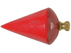 Plumb bobs red